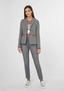 Blazer aus Struktur-Jersey thumbnail 3