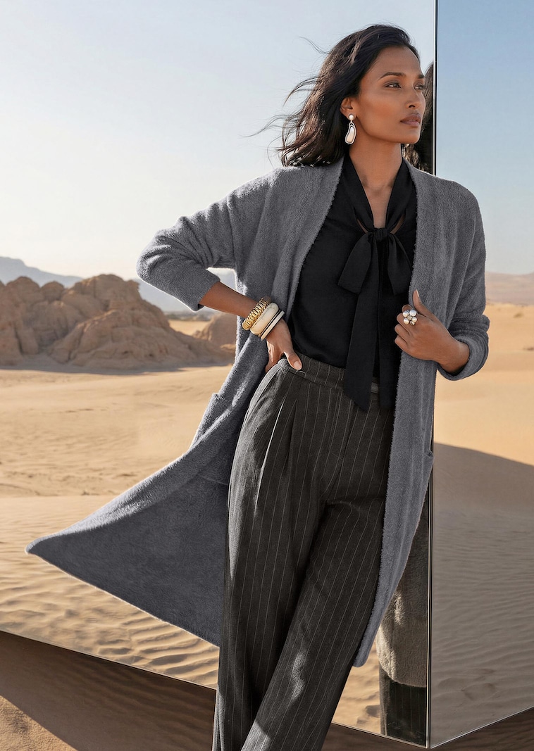 Knitted coat
