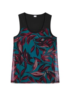 Achseltop mit Layer-Effekt und floralem Print thumbnail 7