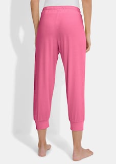 Pantalon de pyjama avec bords côtes thumbnail 2