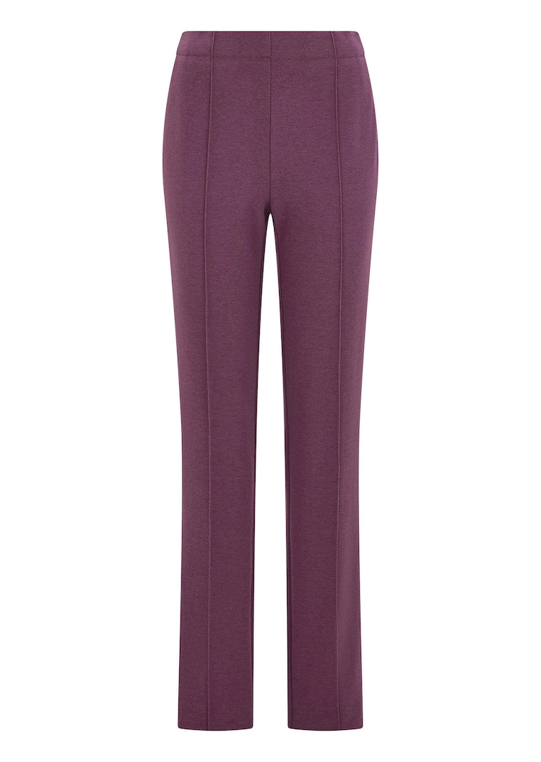 Pantalon CARLA en doux jersey de flanelle