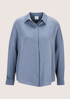 Bluse mit Matt-Glanz-Effekt thumbnail 7