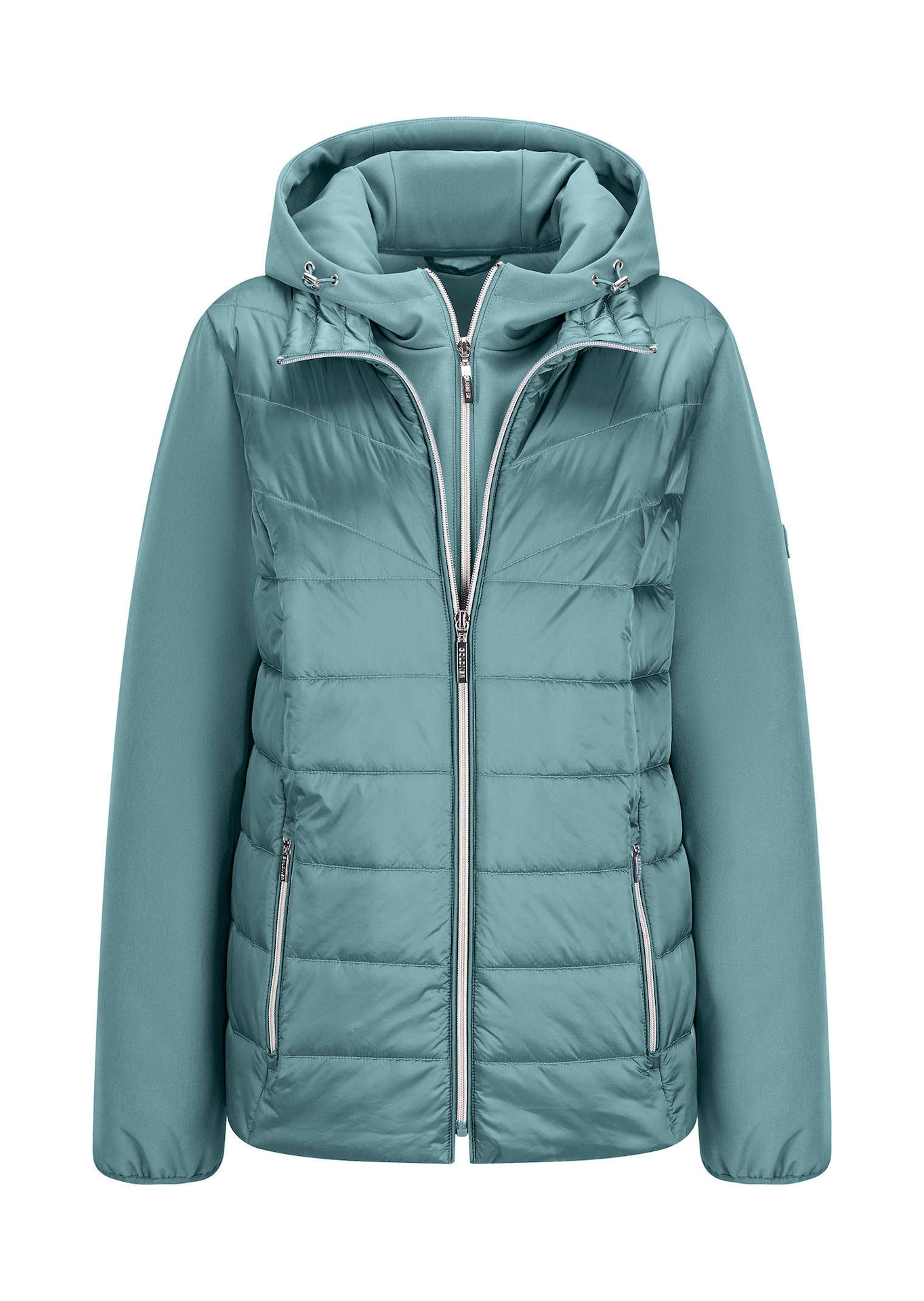 Veste matelassée avec manches en Softshell