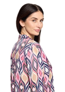 Chemisier long en satin de viscose. thumbnail 5
