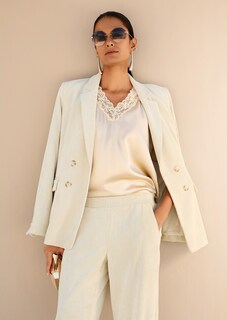 Zweireihiger Blazer in Cord-Optik thumbnail 1