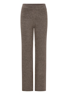 Pantalon en maille large avec une large taille élastique thumbnail 4