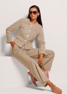 Kurzer Tweed-Blazer thumbnail 5
