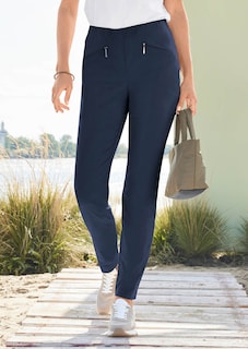 Pantalon étroit en bengaline LOUISA thumbnail 8