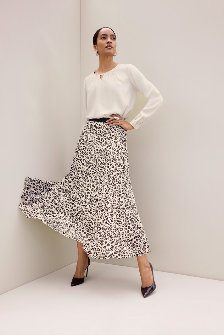 Legere Bluse mit Cut-out