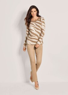Pullover mit modischem Zebra-Muster thumbnail 3