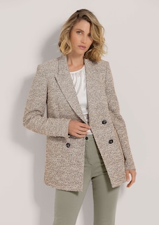 Langer Blazer mit Glanz-Effekt thumbnail 2