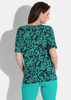 Shirt in farbintensivem Blumenmuster thumbnail 2