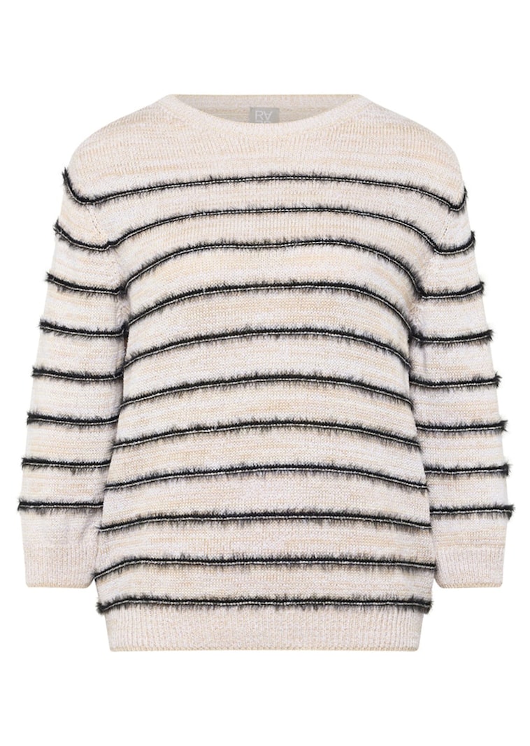 Strickpullover mit Flauschgarn