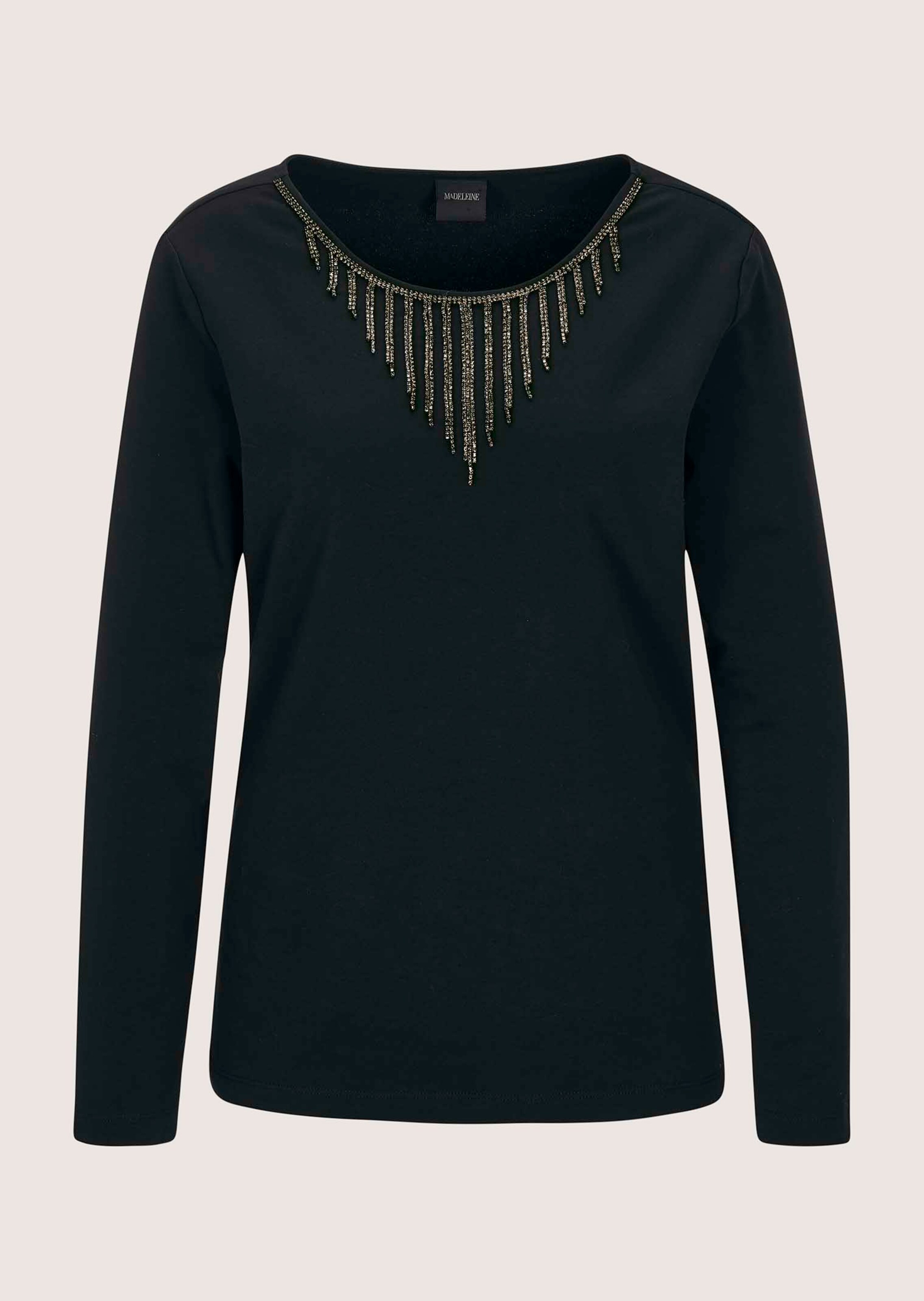 Sweatshirt met strassversiering thumbnail 7