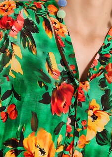 Maxikleid mit Blumenprint thumbnail 5