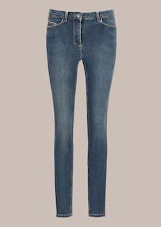 Tight jeans with gathering thumbnail 7