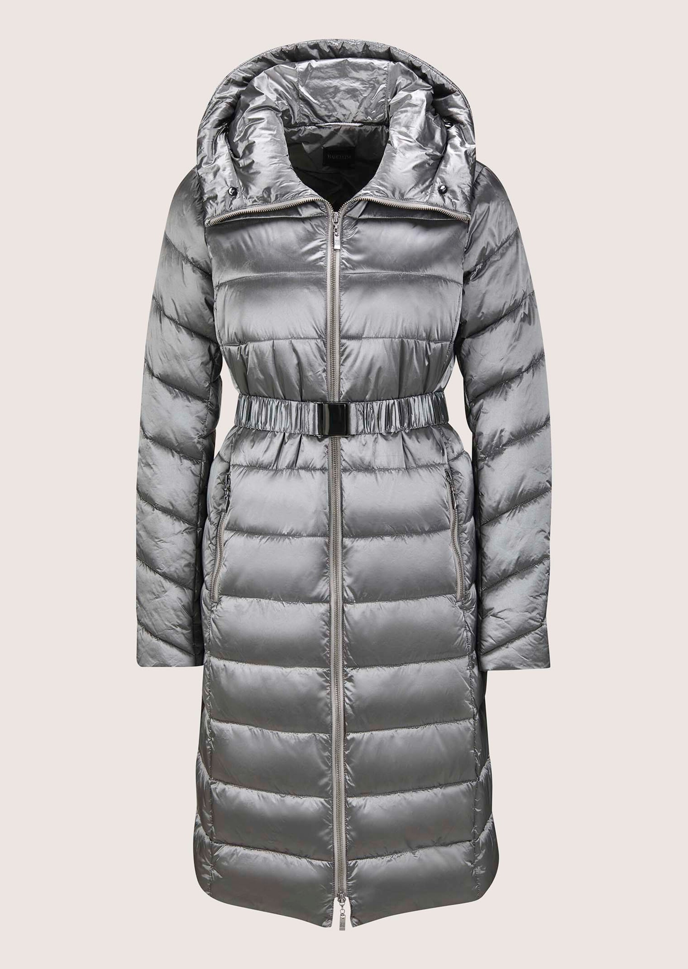 Steppjacke mit Kapuze