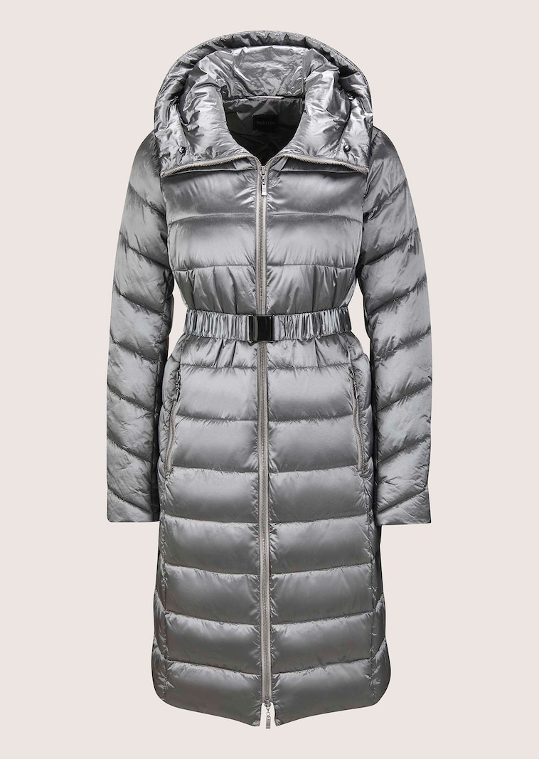 Steppjacke mit Kapuze
