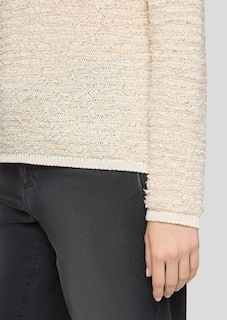 Strickpullover mit Effekt-Bändchengarn thumbnail 5