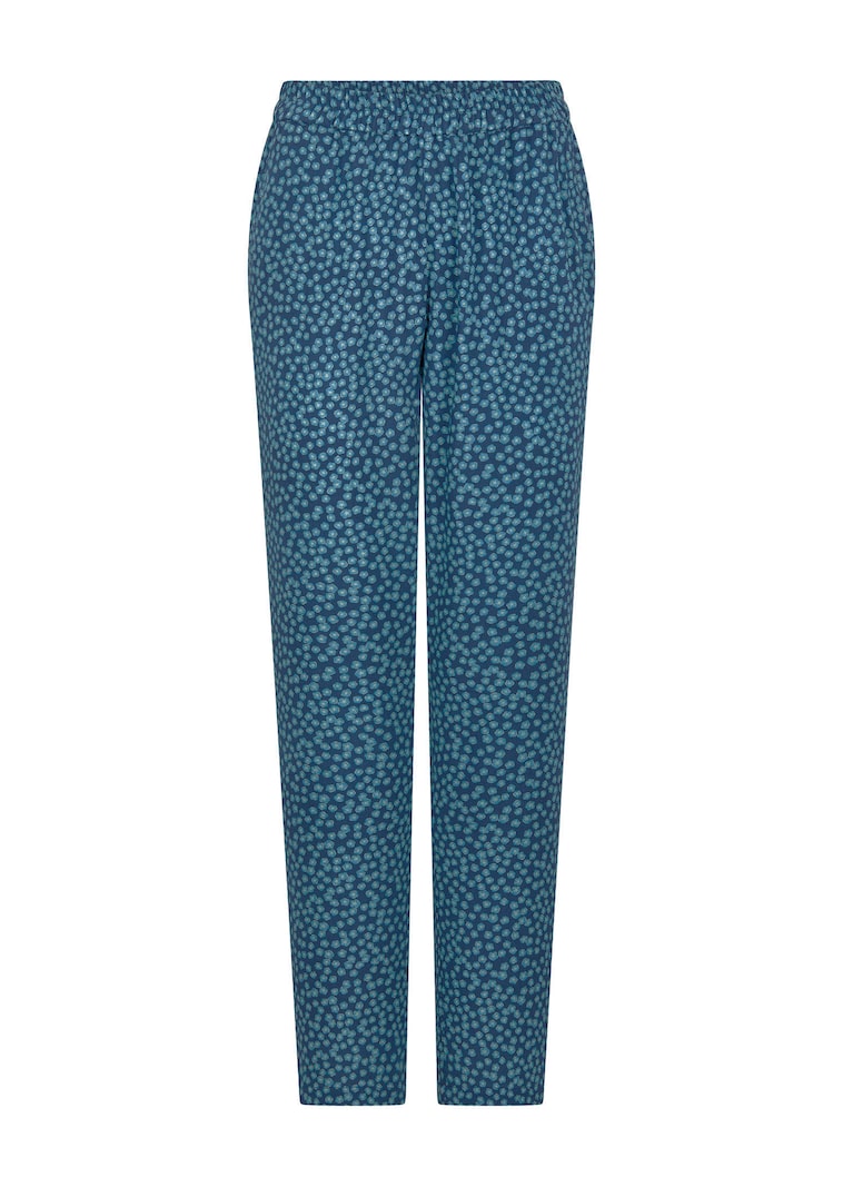 Broek SARA met millefleursprint