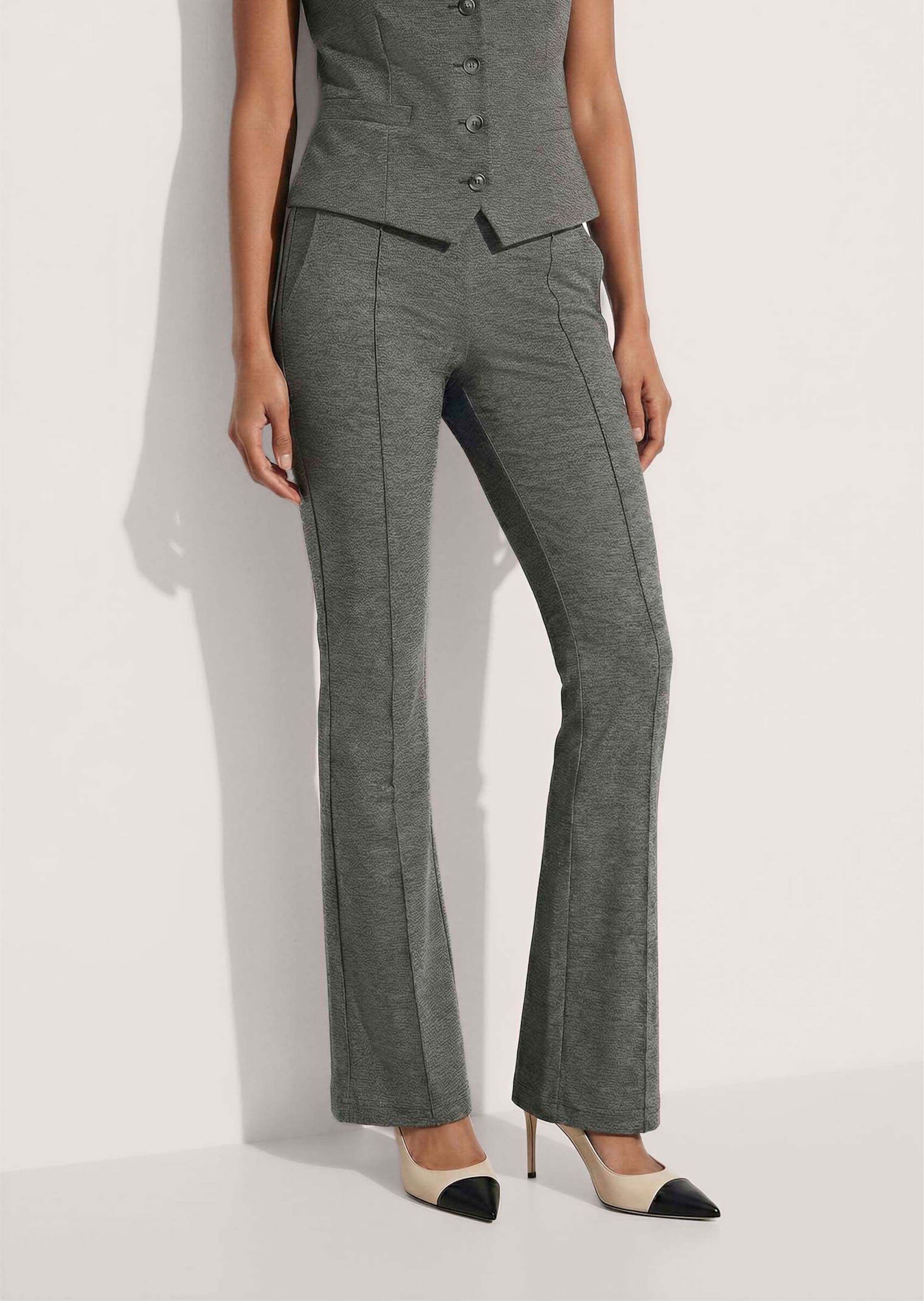 Jersey pull-on trousers