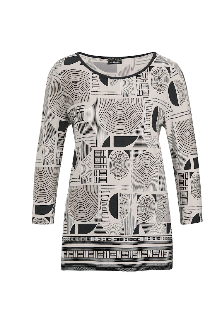 Printshirt mit Alloverdruck