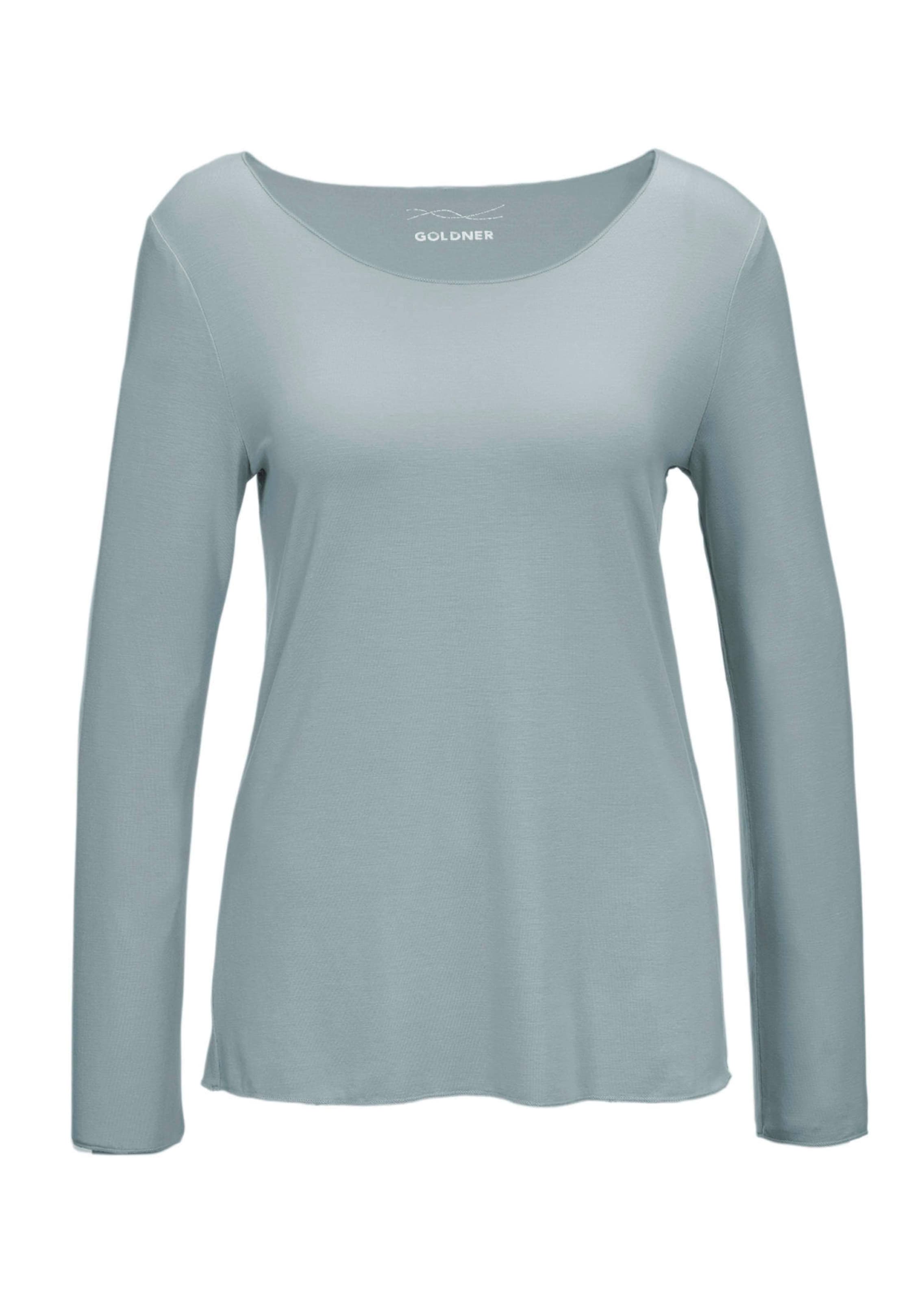 Veelzijdig te combineren shirt met lange mouwen en harmonieuze sierrand