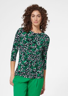 T-shirt avec motif floral thumbnail 2