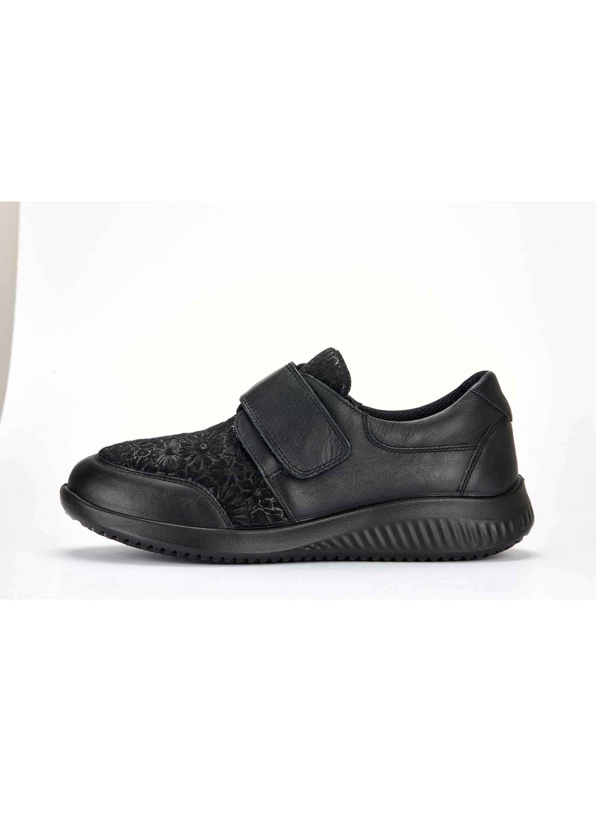 Hallux-Schuh mit dezentem Blumenprint