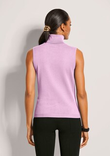 Ärmelloser Rollkragenpullover thumbnail 4