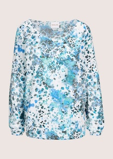Bluse mit Rundhalsausschnitt thumbnail 7