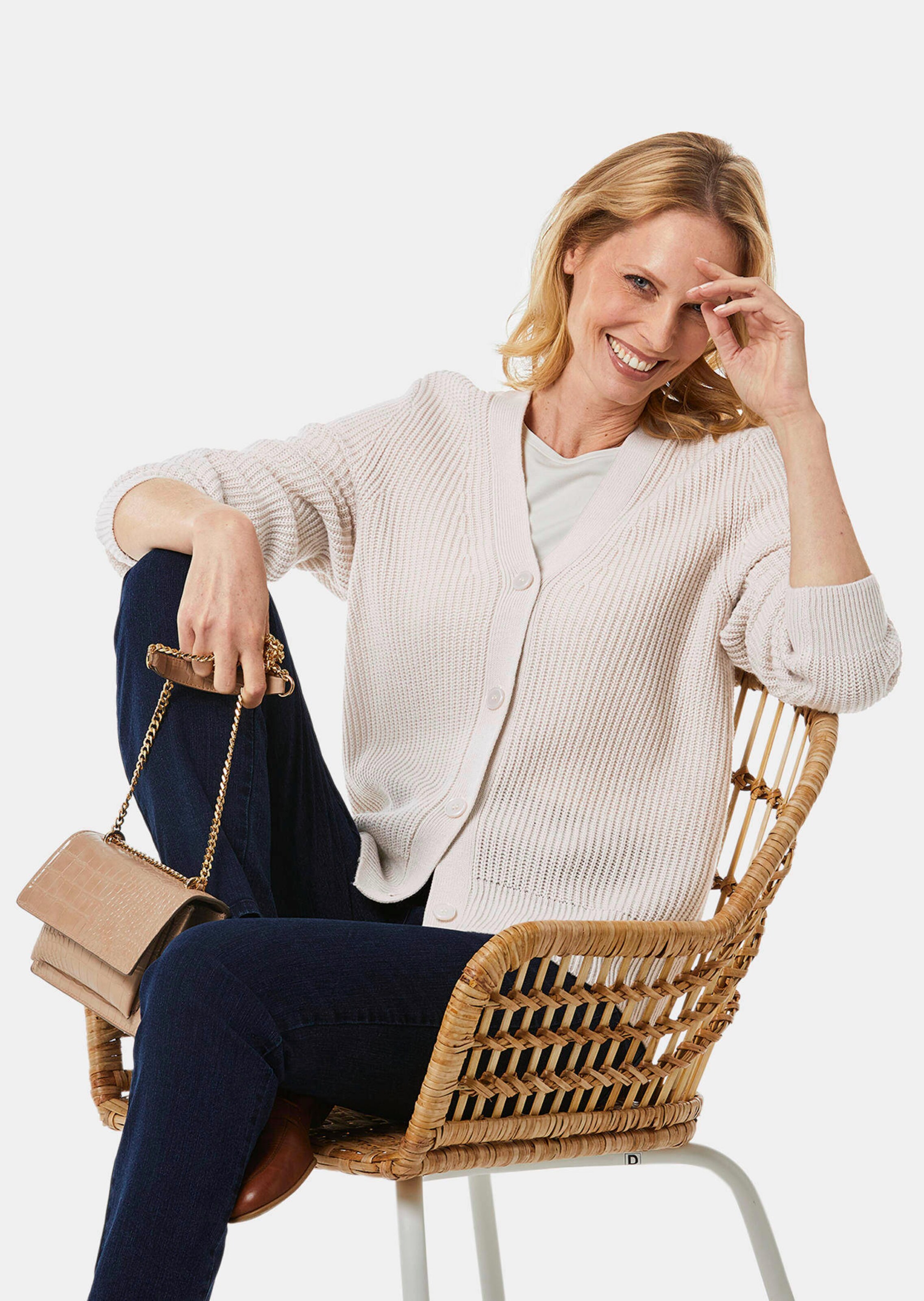 Cardigan facile d'entretien thumbnail 4