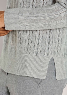Kaschmir-Pullover in edlem Muster-Mix thumbnail 6