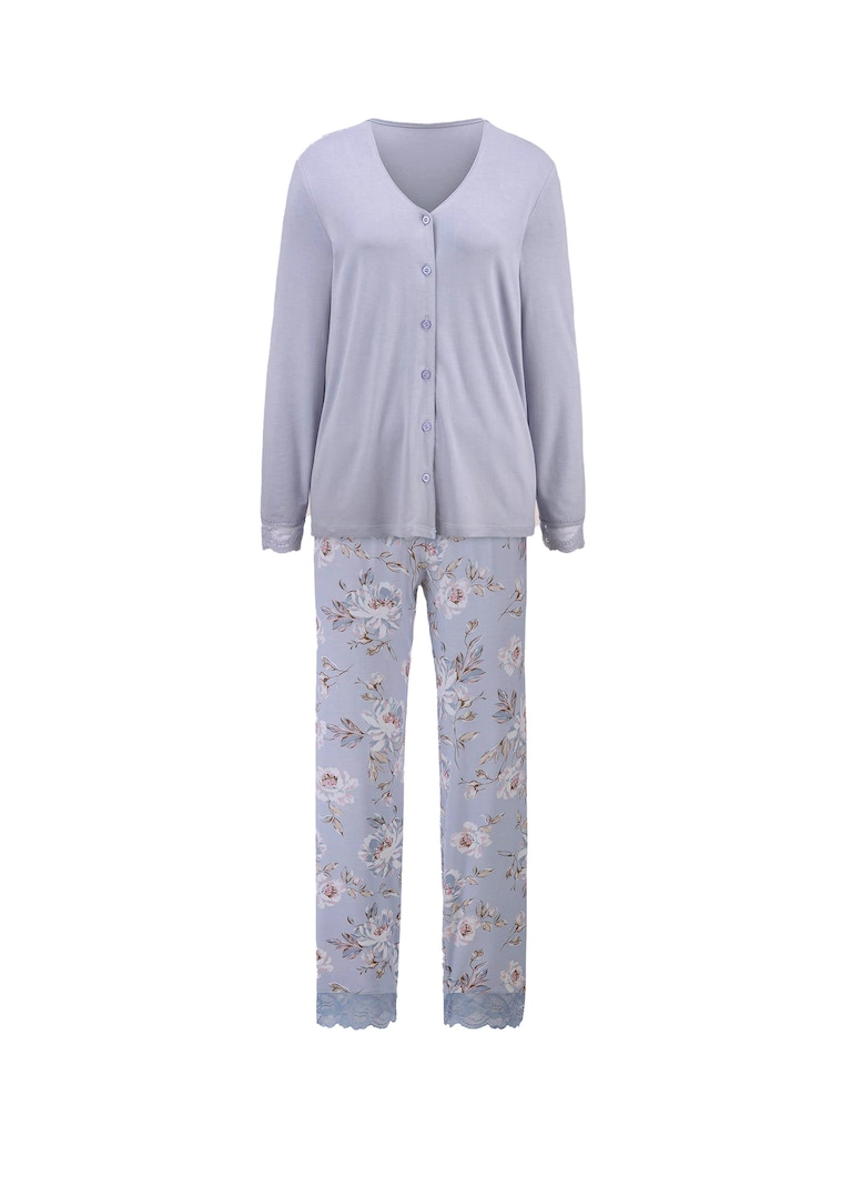 Pyjama met kanten details
