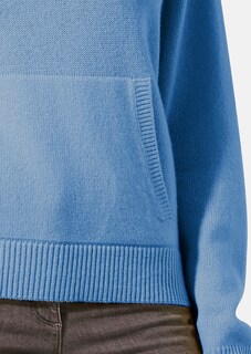 Rundhals-Pullover mit Känguru-Taschen thumbnail 6