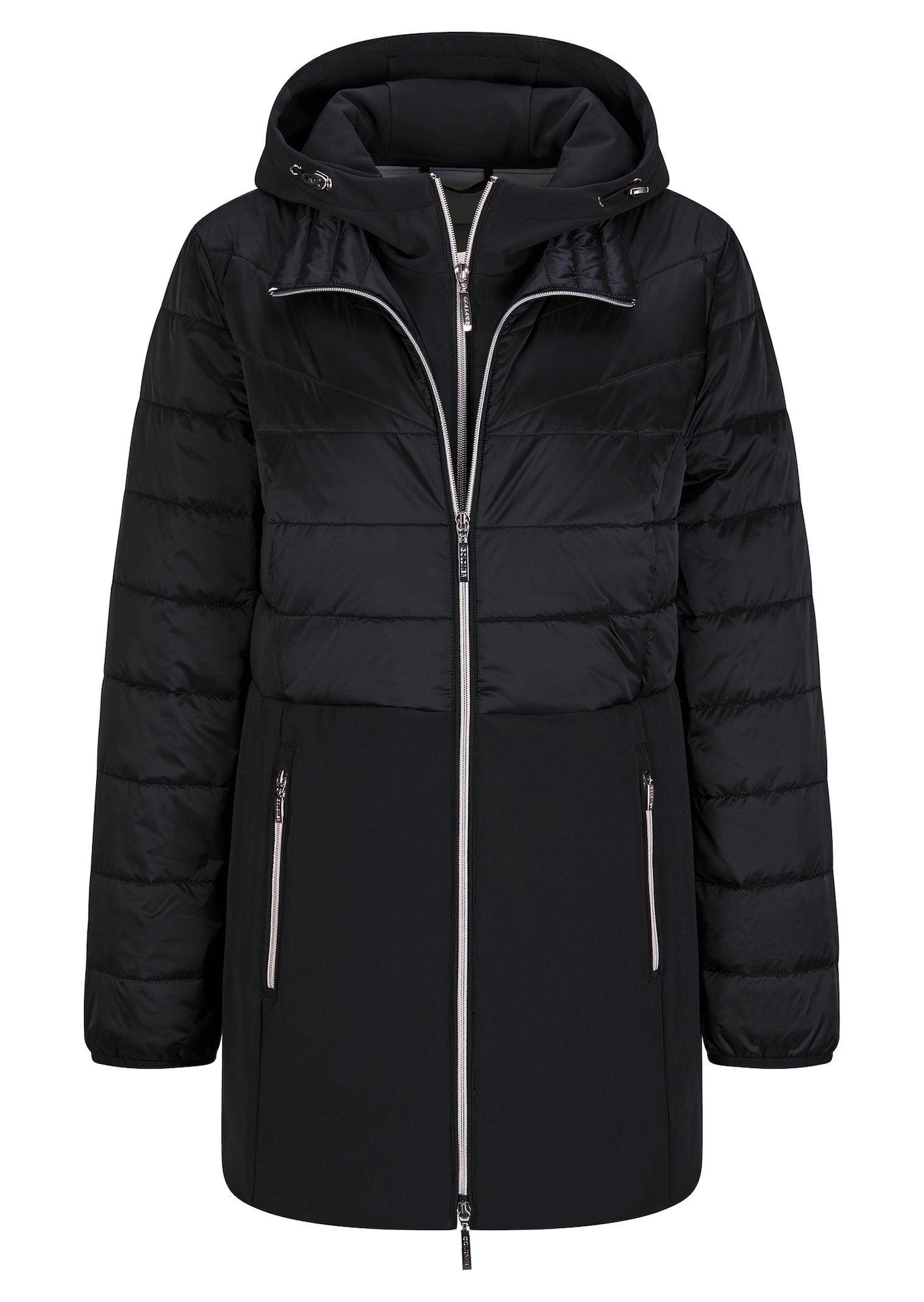 Veste matelassée avec empiècement en Softshell