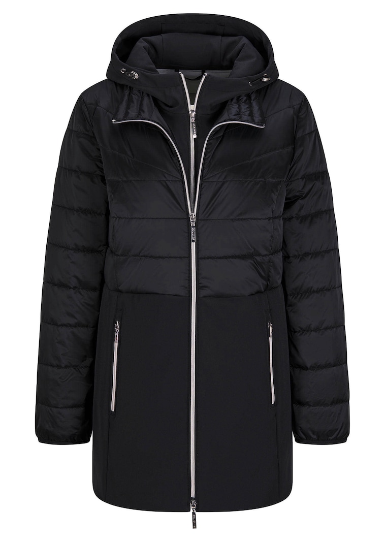 Veste matelassée avec empiècement en Softshell
