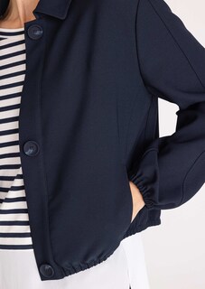 Kurzer Blouson mit Gummibündchen thumbnail 4