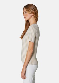 Jacquardpullover mit Vichy-Karo thumbnail 5