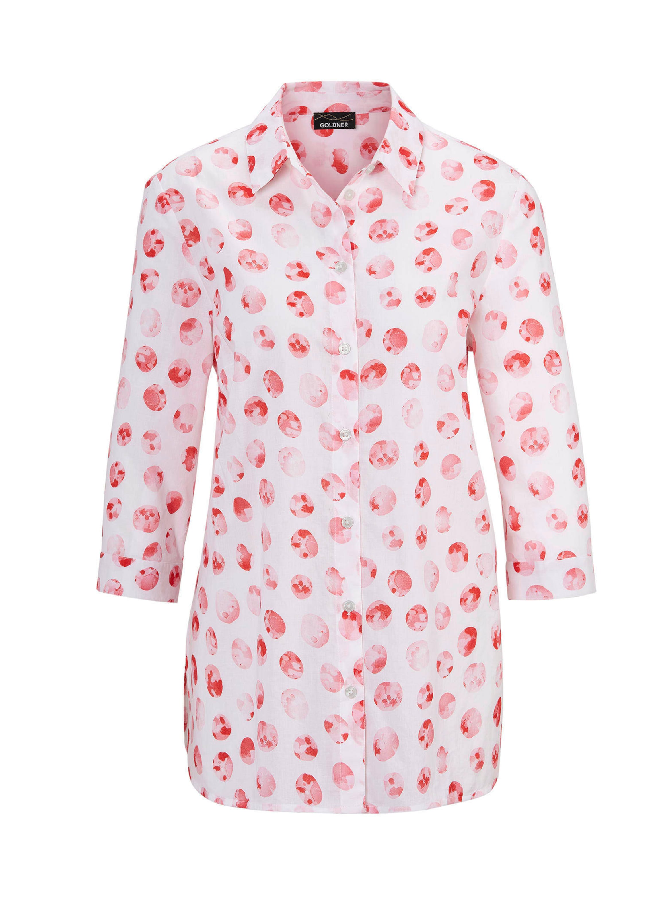 Blouse met overhemdkraag