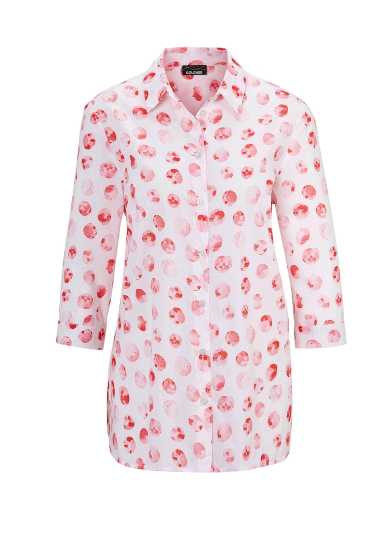 Blouse met overhemdkraag