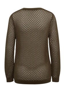 Sommerlicher Strickpullover mit Ajourmuster thumbnail 3