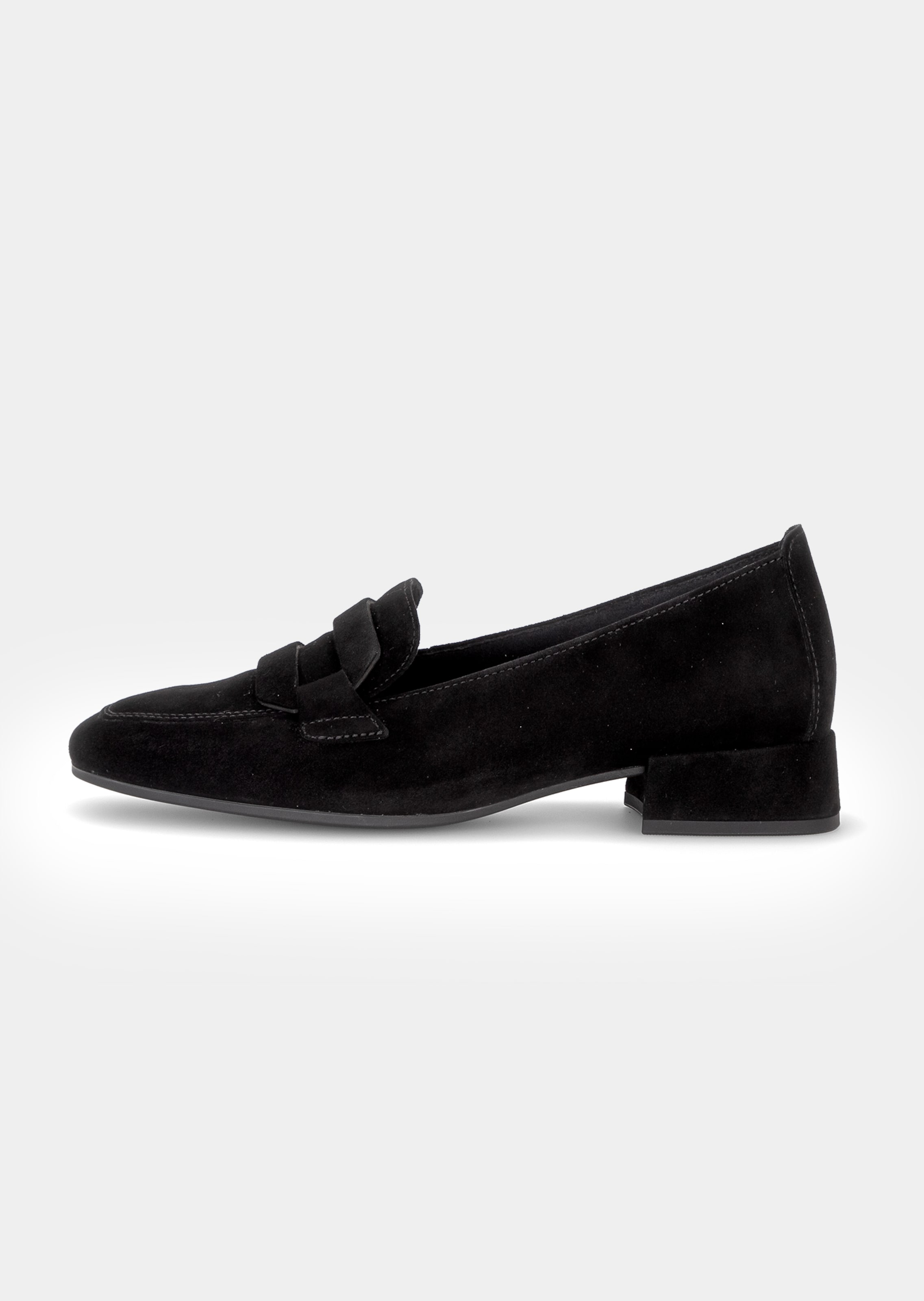 Slipper aus Leder mit Zierelement