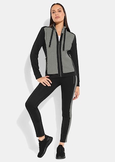 Freizeitjacke mit Kettenmuster thumbnail 1