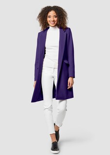 High-quality wool blend coat thumbnail 3