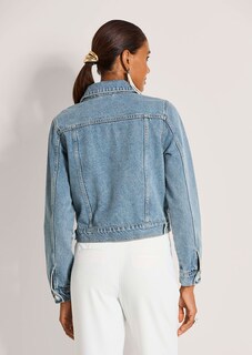 Veste en jean. Pur coton thumbnail 4