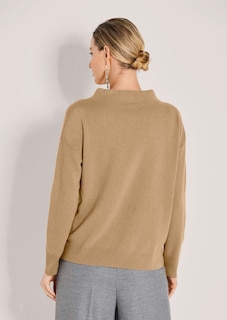 Kaschmir-Pullover mit Stehkragen thumbnail 4