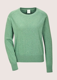 Feinstrickpullover aus leichter Naturfaser-Mischung thumbnail 7
