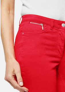Jeans mit feinem Fransensaum thumbnail 6