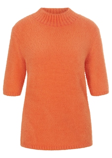 Pull col montant en maille duveteuse thumbnail 2